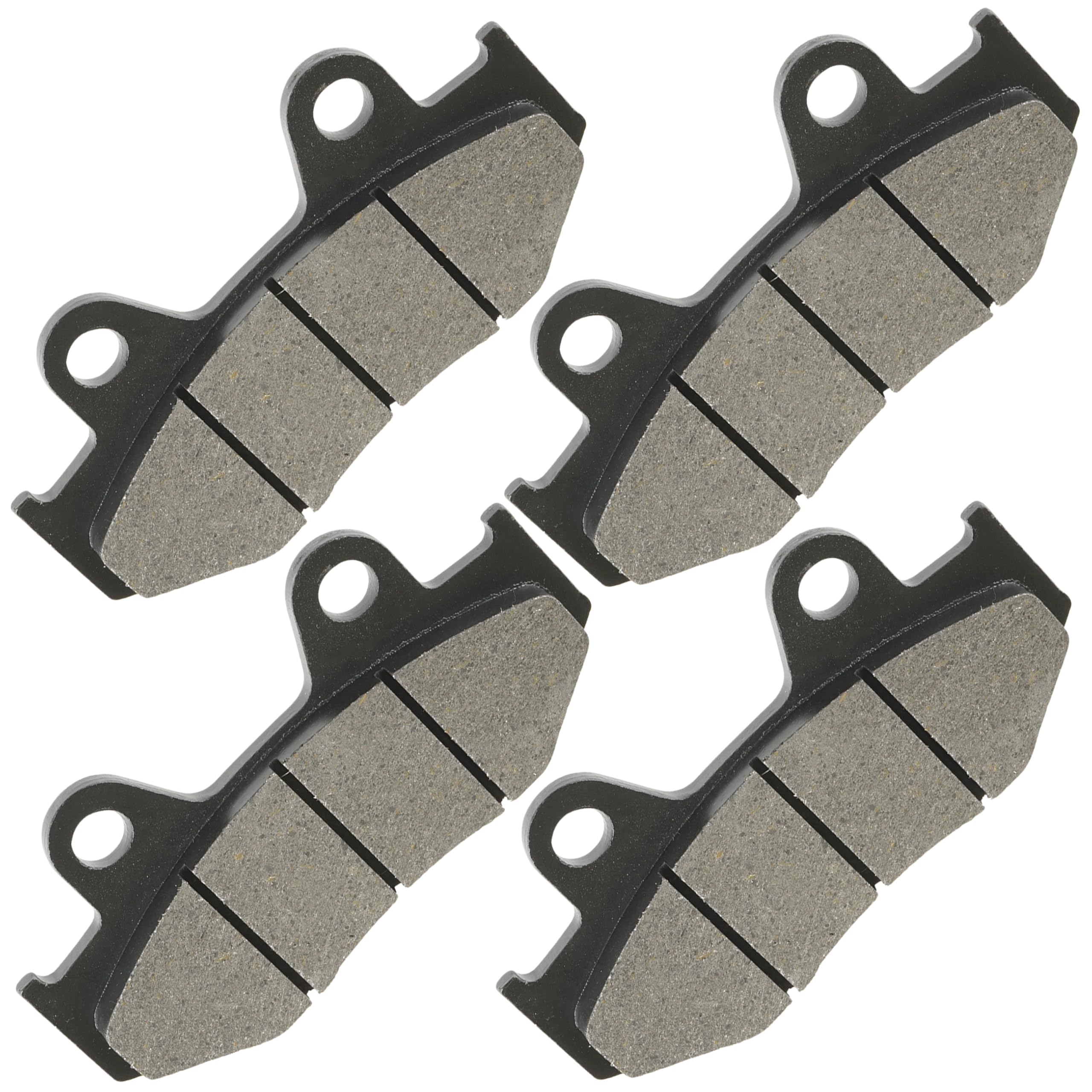 High-Quality Caltric Front & Rear Brake Pads for Honda ATC250R ATC-250R 250R (1985-1986) - Durable Off-Road Braking Solution for ATV & Dirt Bike Adventures