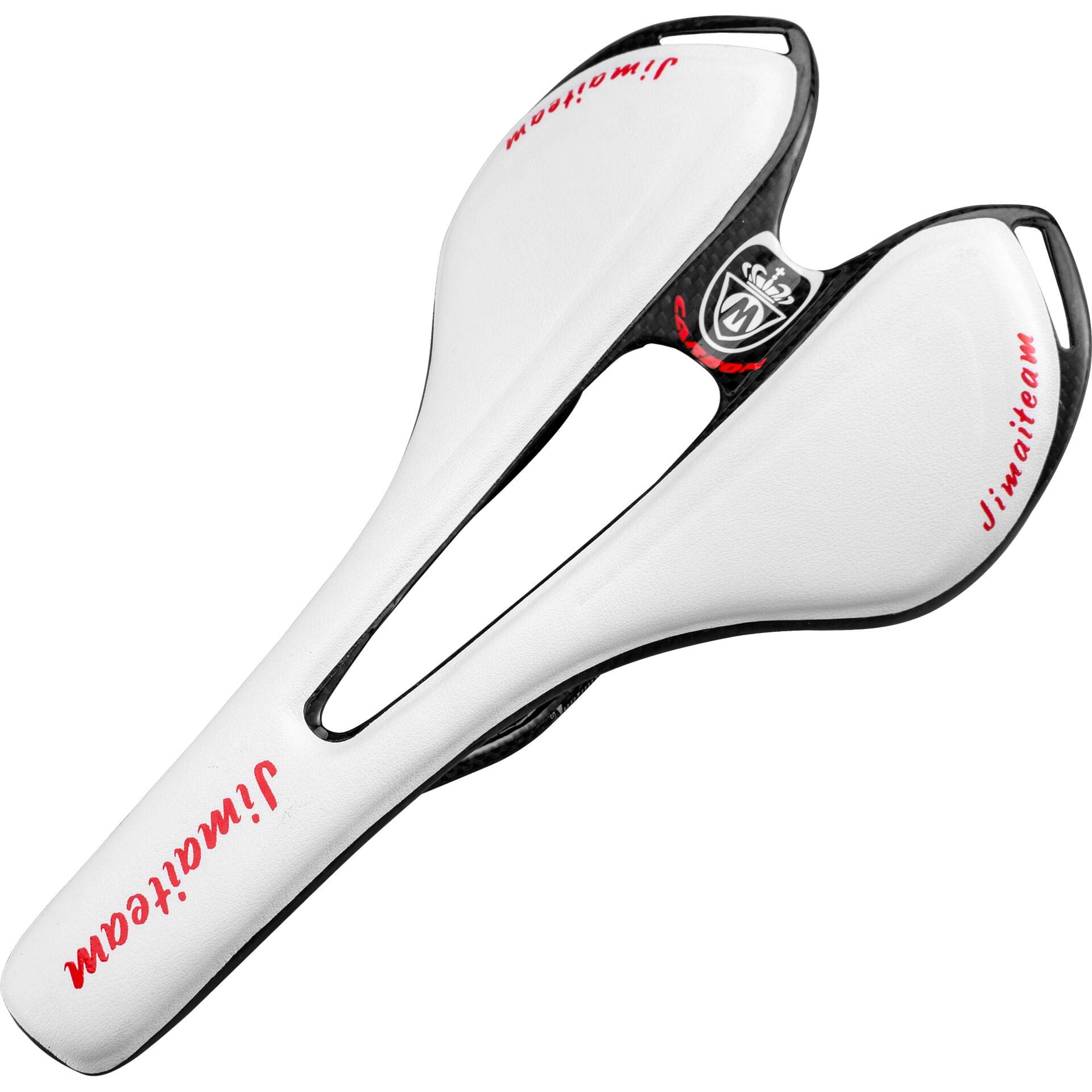 Lightweight Carbon Fiber Road Bike Saddle - Comfortable PU Leather Bicycle Seat for Road & Mountain Bikes | Perfect for Long Distance Cycling & Commuting