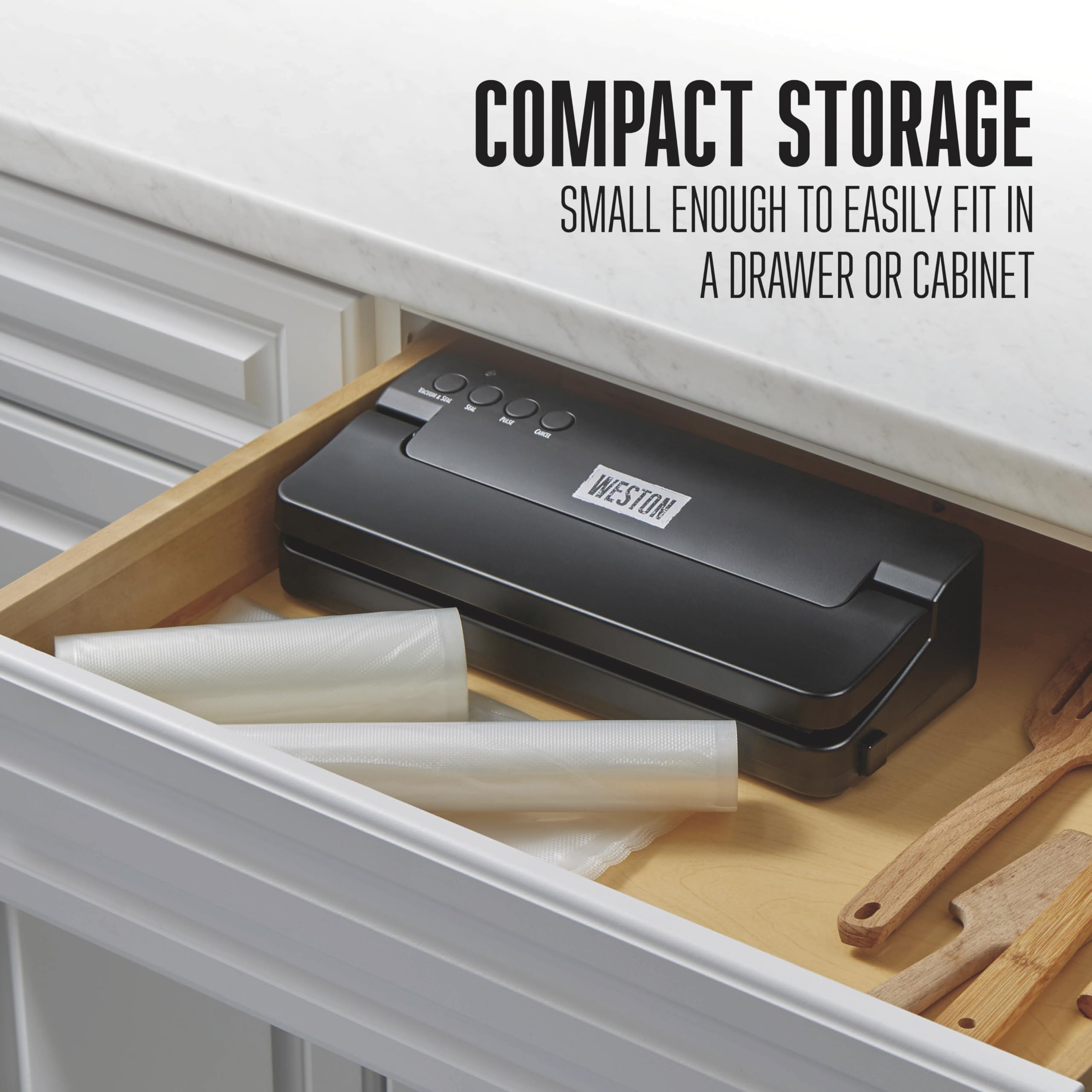 Weston Compact Food Vacuum Sealer Machine - 23