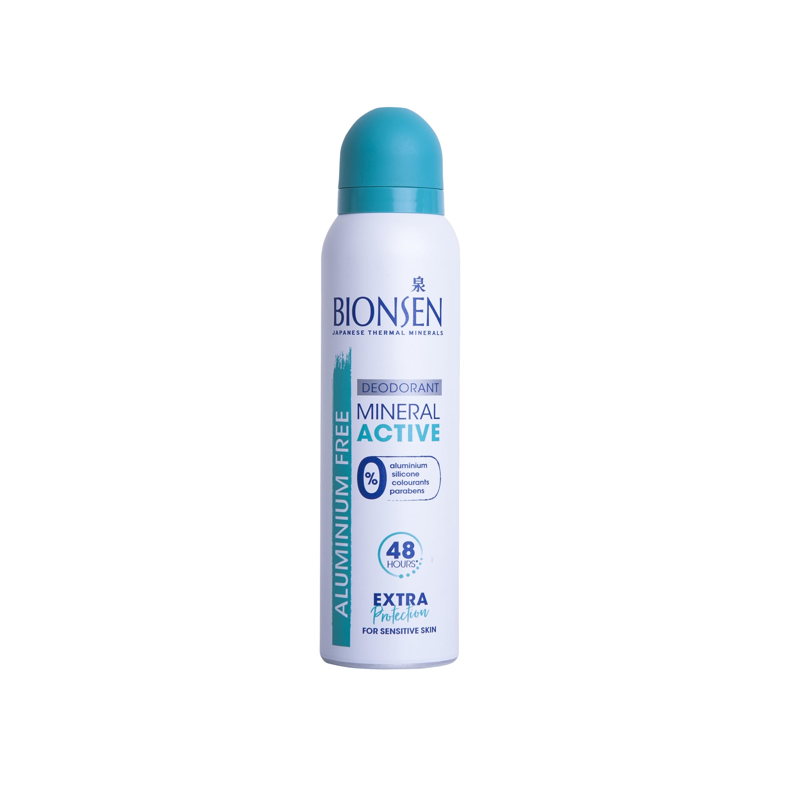 Bionsen Mineral Active Spray 150ml | Natural Deodorant for Women & Men | Fresh & Long-Lasting Protection | Gym, Work & Daily Use