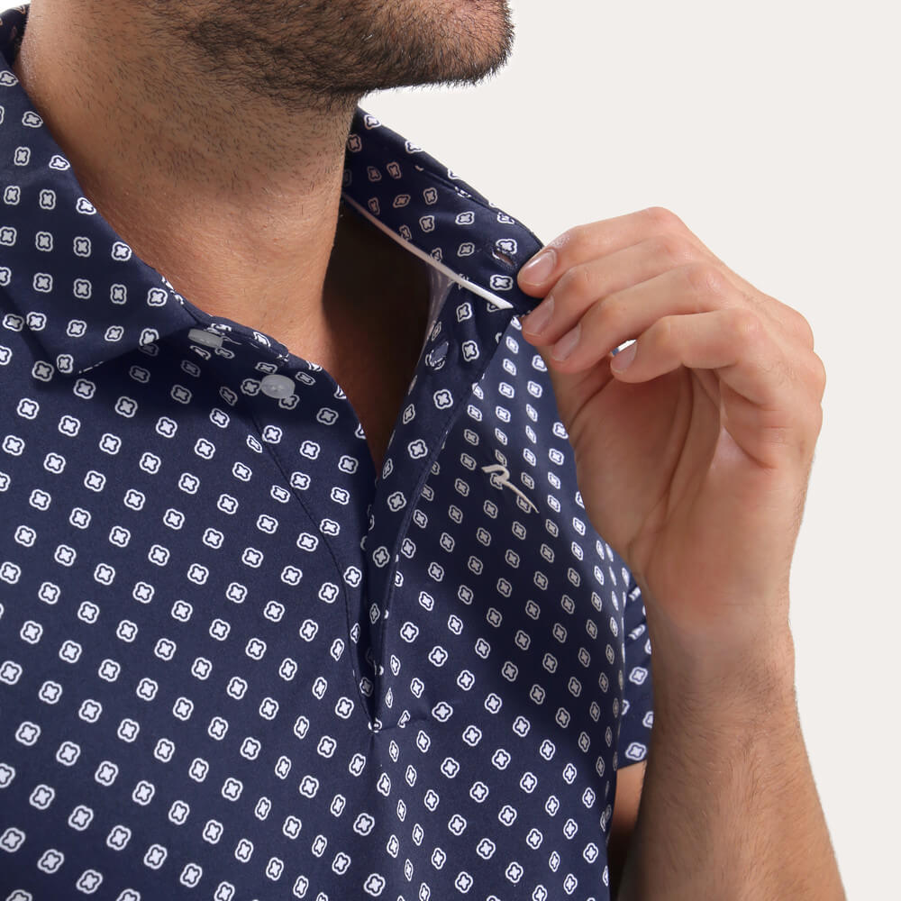 ANYONE | LIGHT H.D JERSEY SUNBLOCK® POLO Shirt - UPF 50+ Sun Protection, Moisture-Wicking & Breathable | Men's Casual Golf & Outdoor Performance Shirt - Perfect for Summer Sports, Beach & Travel