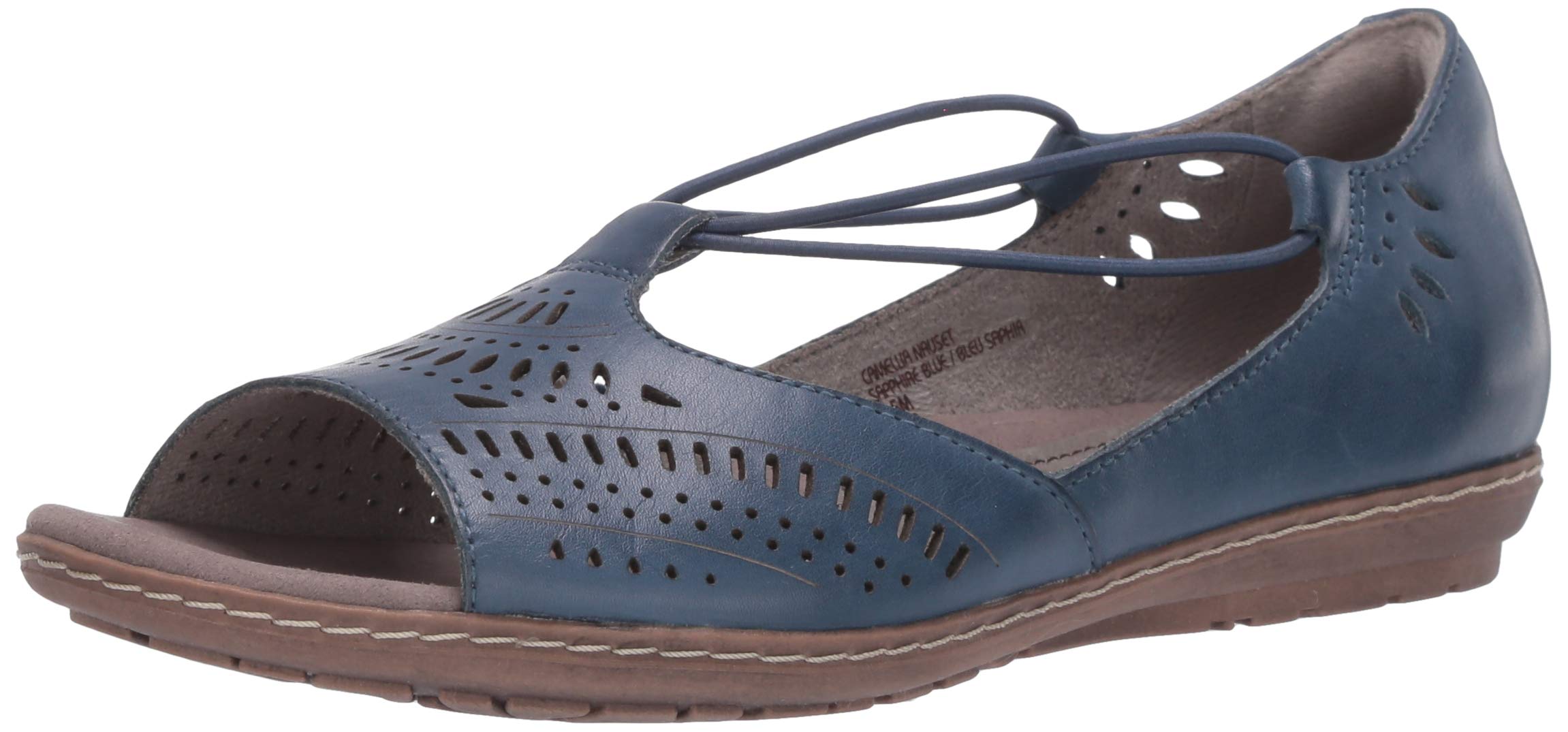 Earthies Women's Corsica Comfortable Leather Sandals with Arch Support - Perfect for Summer, Beach, and Casual Outings