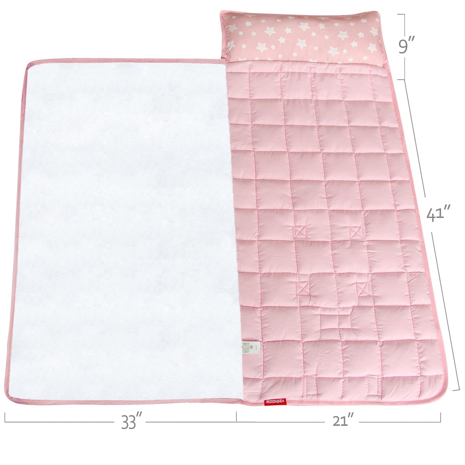 Best Toddler Nap Mat for Daycare & Preschool - Soft, Portable & Washable Sleeping Pad for Kids - Perfect for Naptime, Travel & Sleepovers