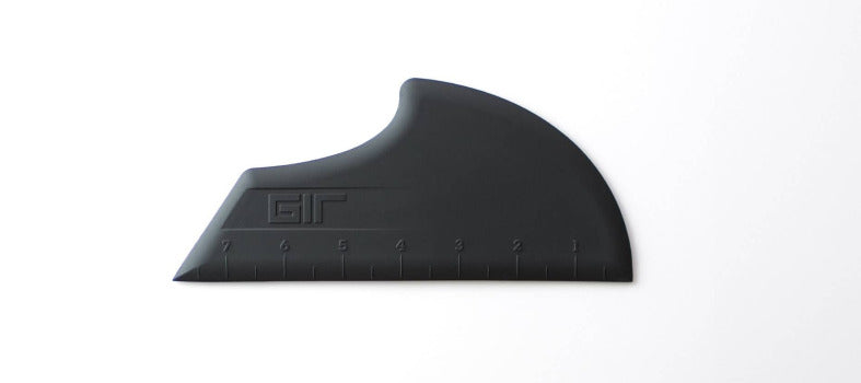 Premium GIR Silicone Scraper - Black - High-Performance Kitchen Scraper for Baking, Cooking & Cleaning - Ideal for Dough, Countertops & Pans