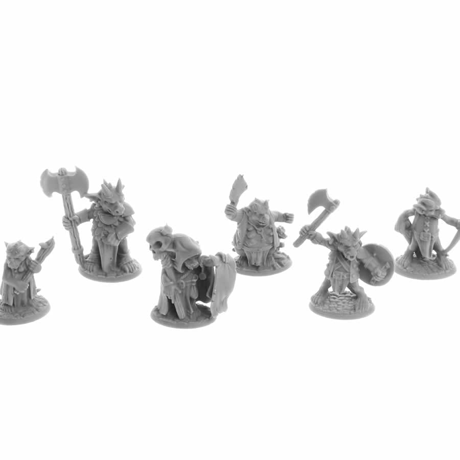 Ratpelt Kobold Leaders 25mm Heroic Scale Miniature - Dungeon Dwellers RPG Figure for D&D, Pathfinder & Tabletop Gaming - Reaper Miniatures - Perfect for Wargaming, Fantasy Campaigns & Collectors