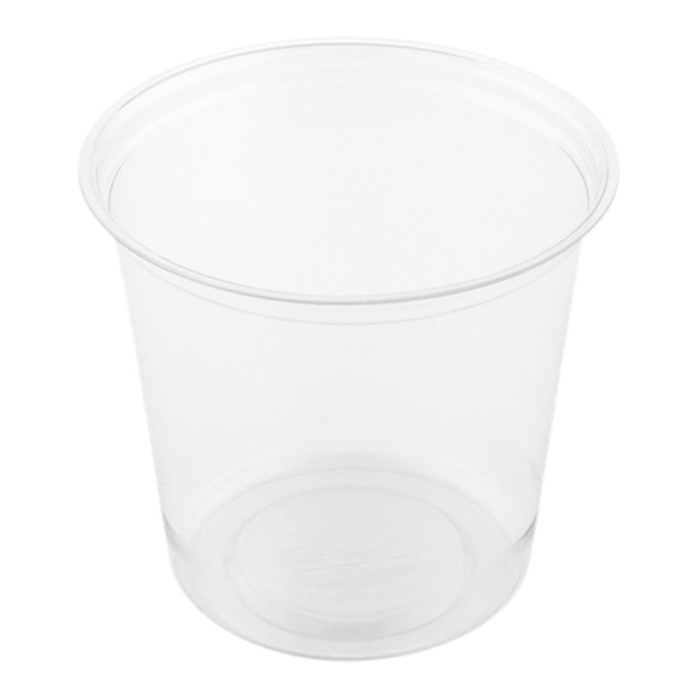Restaurantware Basic Nature 24oz PLA Plastic Deli Containers - 500 Pack Meal Prep Food Storage Containers for Snacks, Salads, Desserts | BPA-Free, Eco-Friendly Disposable Containers for Catering, Takeout & Leftovers