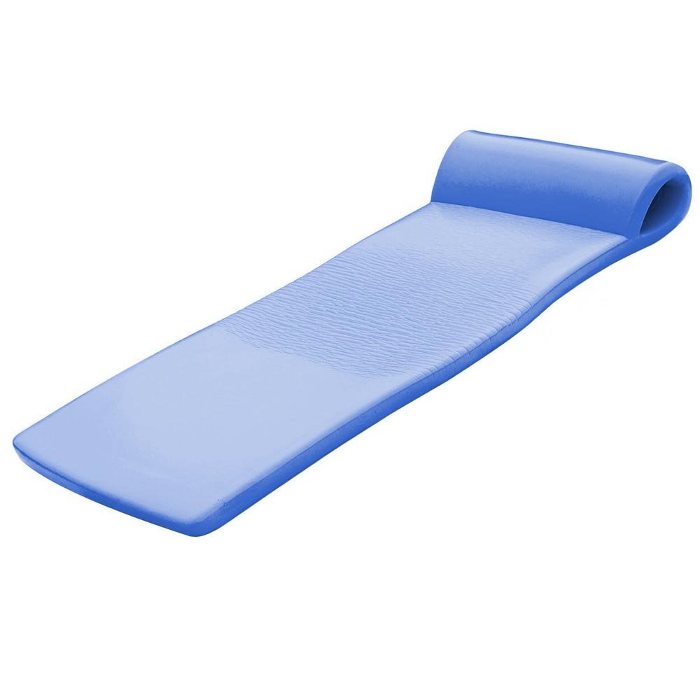 Pool Mate XX-Large Blue Foam Pool Float - Premium Inflatable Lounge for Adults, Perfect for Relaxing in Swimming Pools, Lakes or Beaches