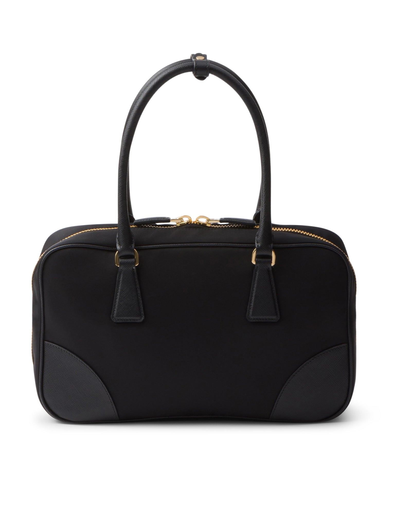 Prada Re-Edition 1978 Medium Top Handle Bag in Re-Nylon & Saffiano Leather - Luxury Shoulder Bag for Women, Perfect for Work, Travel & Everyday Use