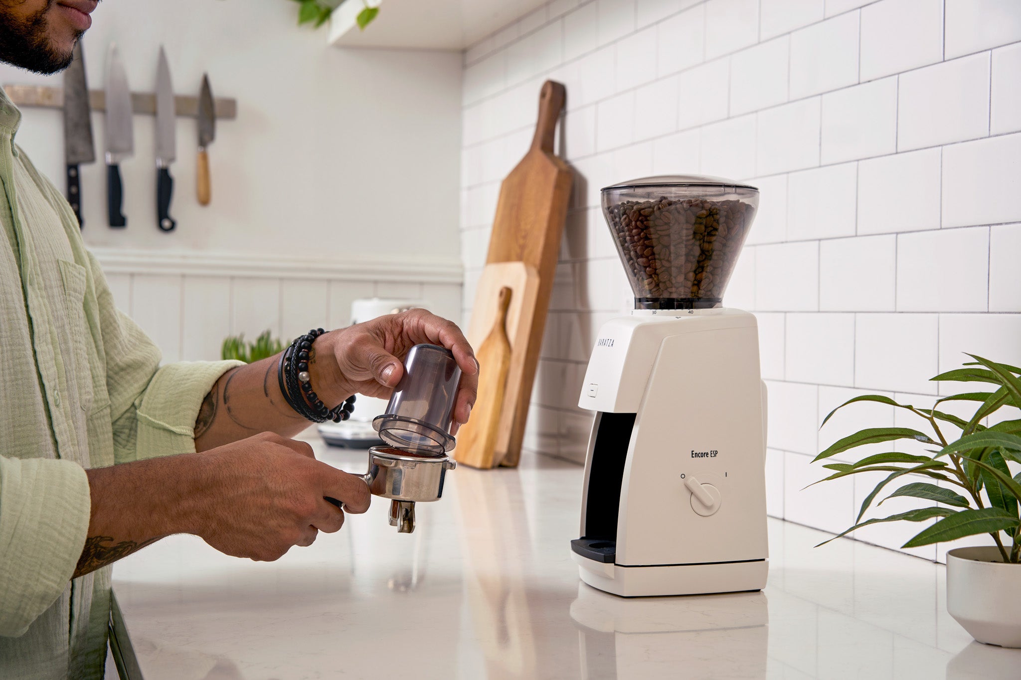Baratza Encore ESP Espresso Grinder - Premium Conical Burr Coffee Grinder for Espresso, Drip & French Press - Perfect for Home Baristas & Coffee Enthusiasts