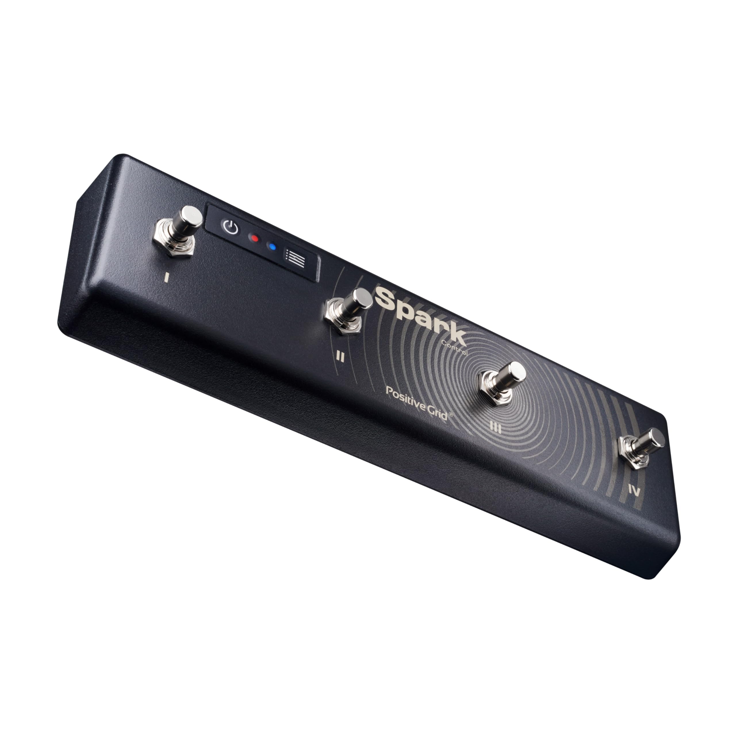 Positive Grid Spark Control Wireless Guitar Footswitch Pedal - Controller for Spark Amp & Mobile App with Backing Tracks - Perfect for Live Performances & Home Practice