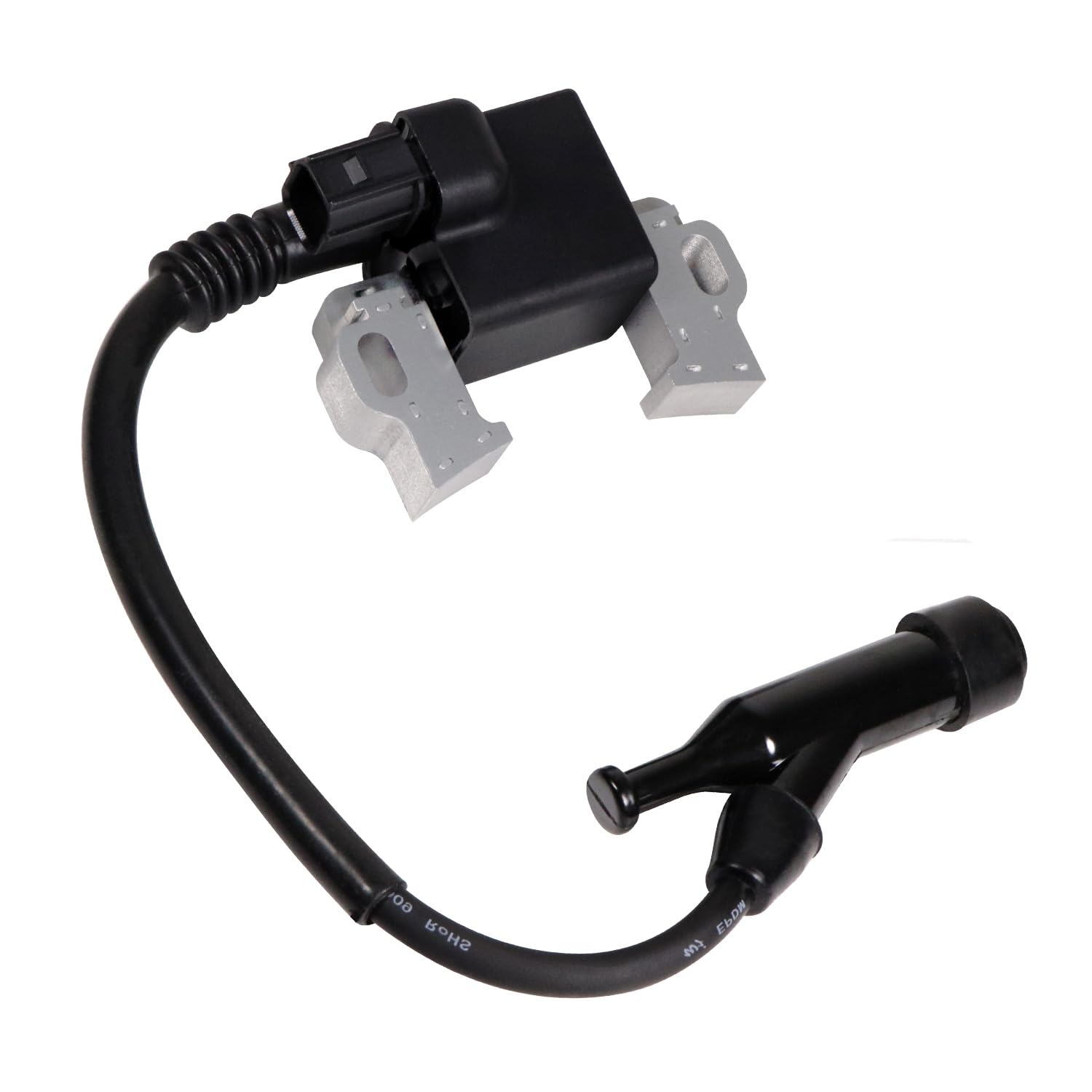 Honda GX390 GX340 Ignition Coil 30500-Z5T-003 4-Pin Connector Replacement - Compatible with 30500-Z5R-003 & 30500Z5T003 - Includes Spark Plug & 0.4 Feeler Gauge - Perfect for Small Engine Repair, Lawn Mowers, Generators & Power Equipment