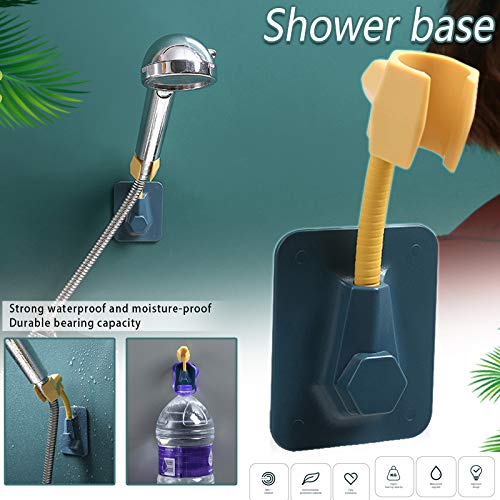 Arinda Universal Adjustable Shower Bracket Stand Holder - Rotatable 360° for Bathroom & Home Use - Perfect for Handheld Showerheads, Faucets, and Cleaning Tools