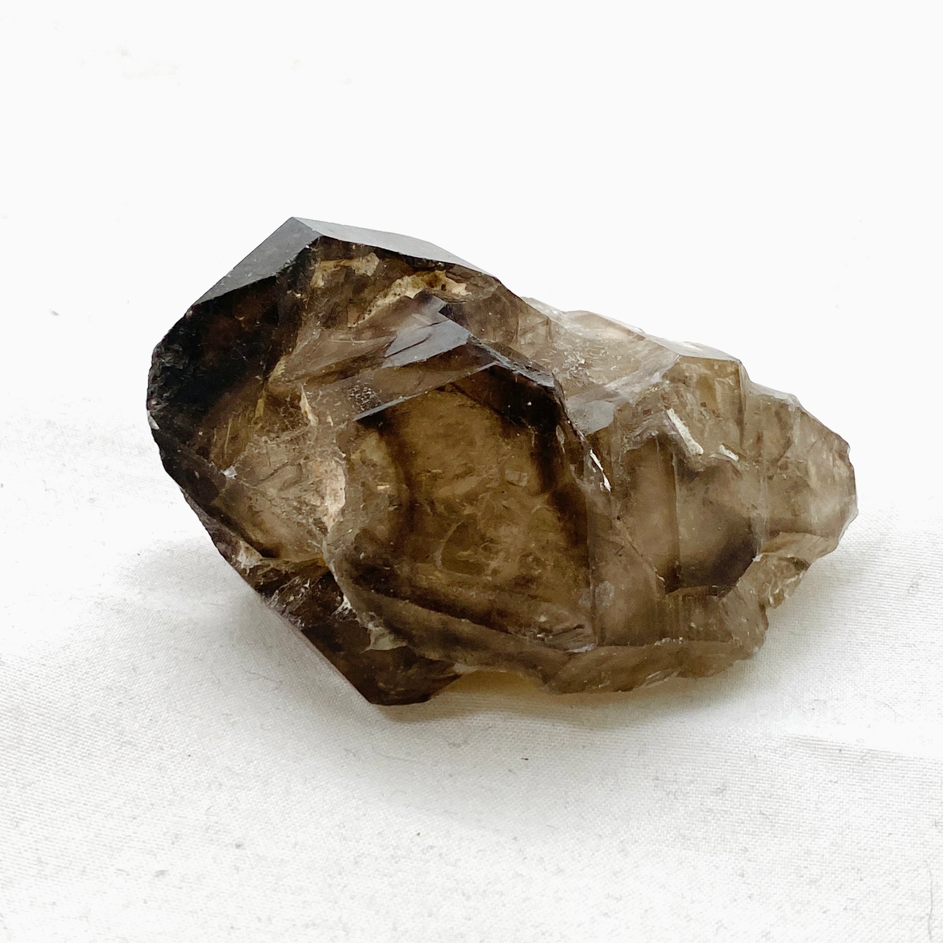 Natural Smokey Elestial Quartz Crystal Point - Healing Stone for Meditation, Energy Work & Spiritual Growth - Perfect for Home Decor, Reiki, and Crystal Collections