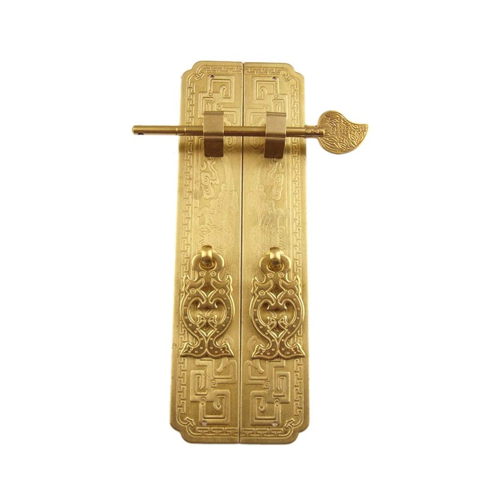 Vintage Solid Brass Cabinet & Wardrobe Door Handles - Antique Copper Pulls for Furniture, Exquisite & Durable Hardware - Perfect for Home Decor, Kitchen Cabinets, Dressers & Vintage Style Interiors