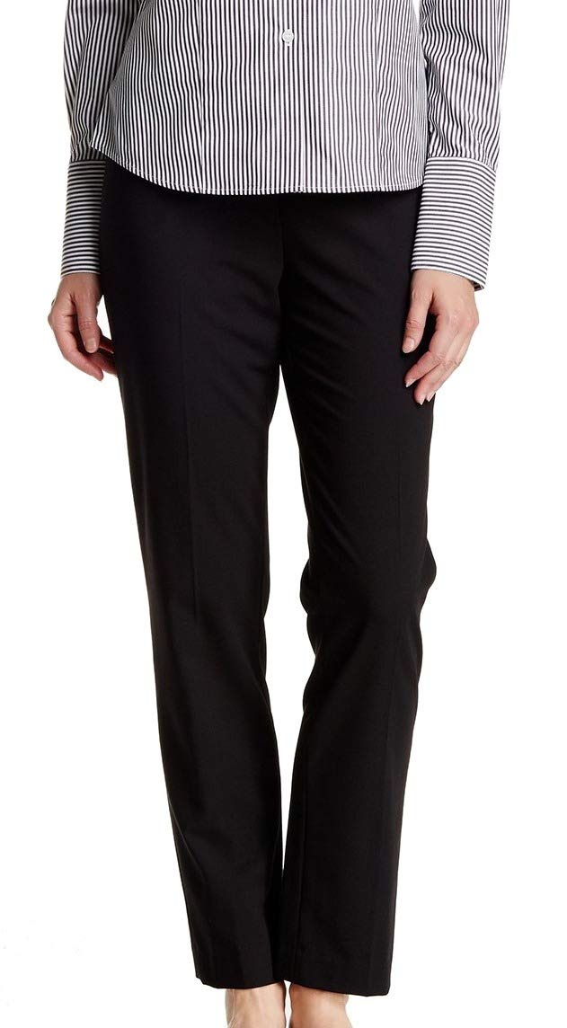 Calvin Klein Women's Professional Work Pants with Zipper Fly - Office Wear, Business Casual & Formal Work Attire for Women