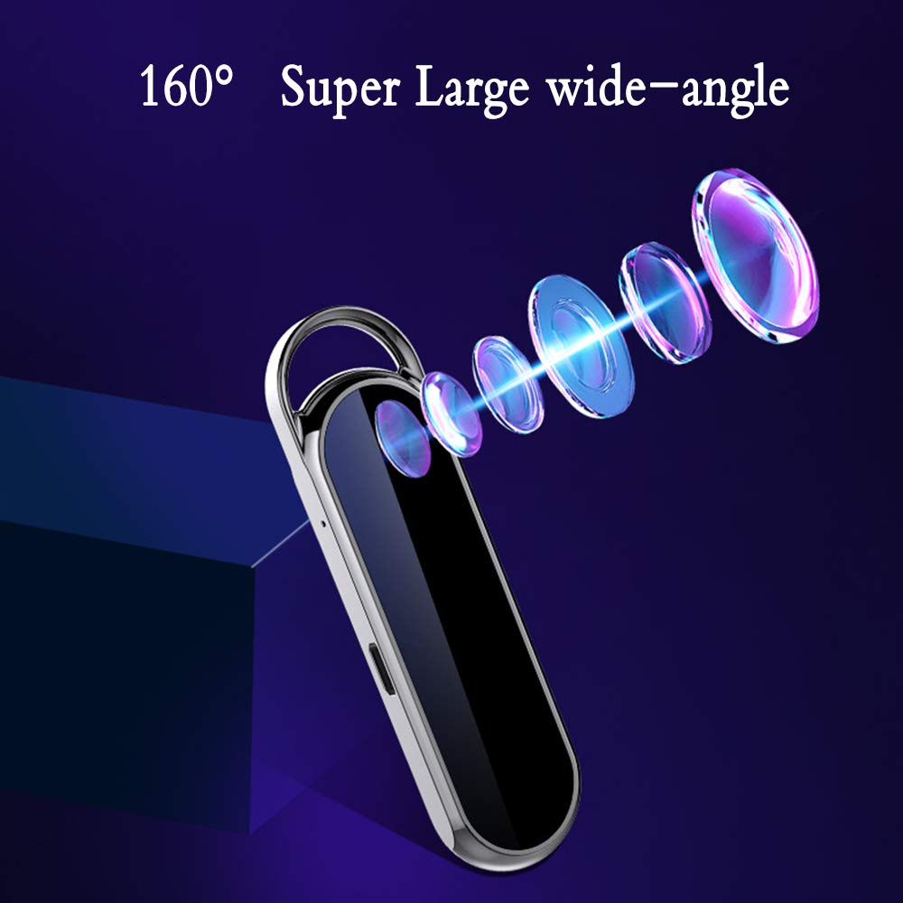 RNNTK Mini Spy Camera 1080P Full HD - Hidden Security Camera with Loop Recording, Night Vision, 160° Wide Angle for Home, Car, Office & Indoor Surveillance - Compact & Discreet Monitoring Solution
