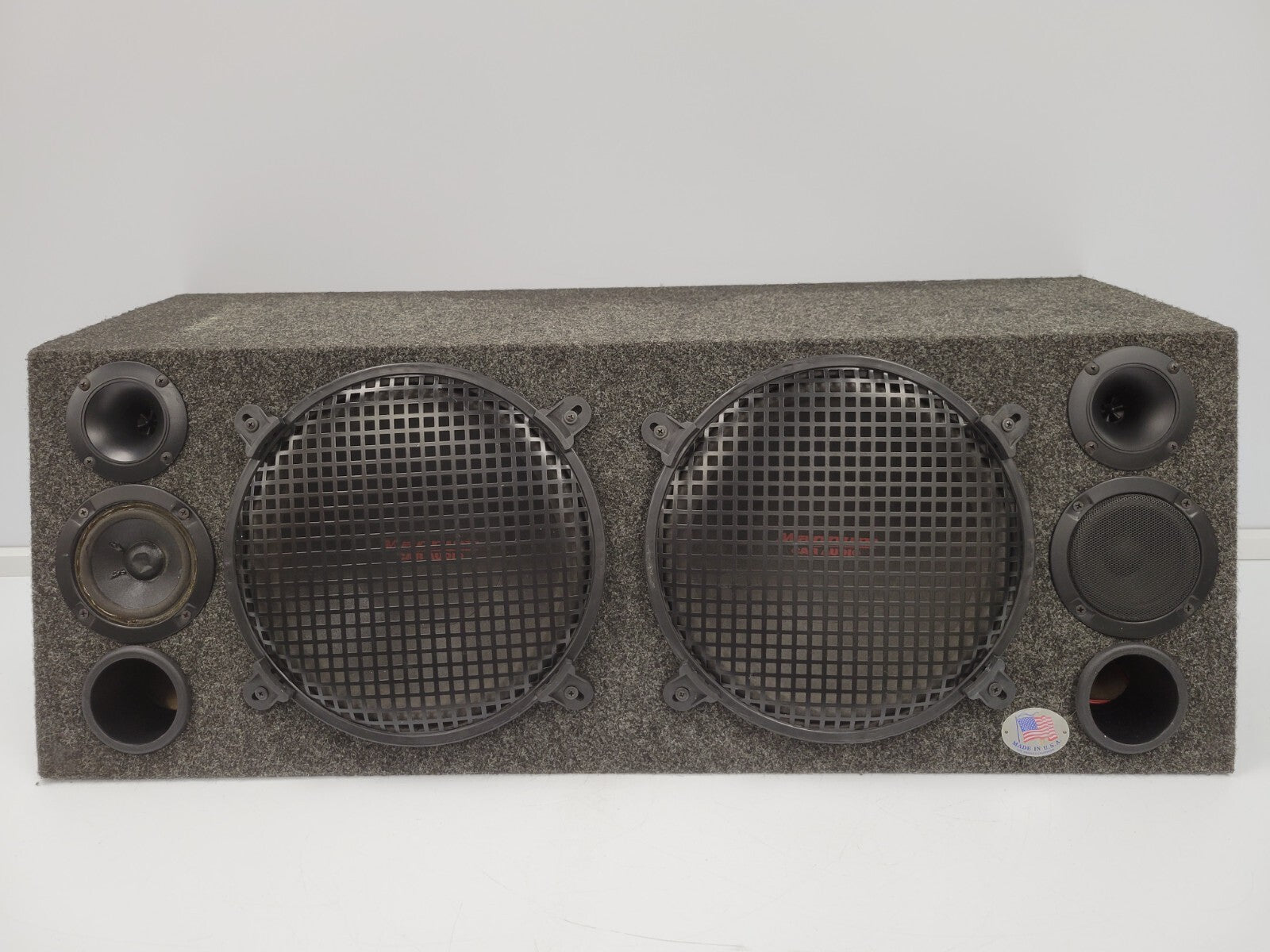Magnum 2X12 Subwoofer - High Power Car Audio Bass Speaker for Enhanced Sound Quality | Perfect for Car Audio Systems and Home Theater Setups
