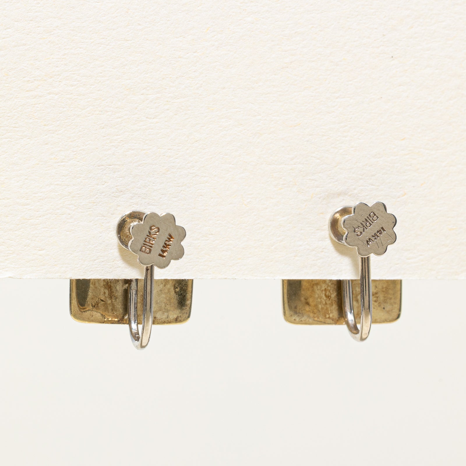 Diamond Clip-On Earrings for Women | 0.14ctw Genuine Birks Style | Perfect for Weddings, Parties & Special Occasions