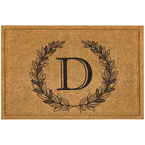Laurel Monogram D