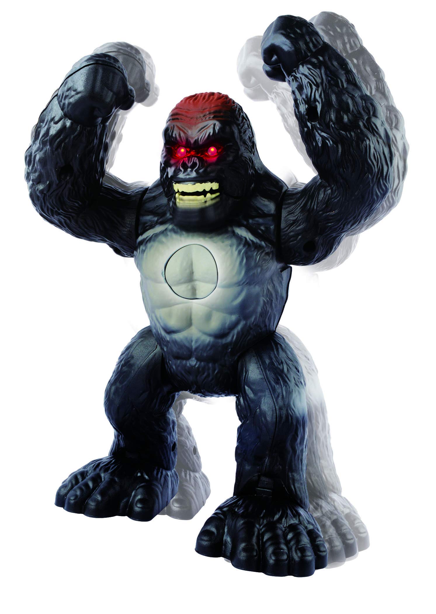 Light Up Walking Gorilla Toy with Realistic Sounds - Perfect for Kids' Playtime, Birthday Gifts & Jungle-Themed Parties