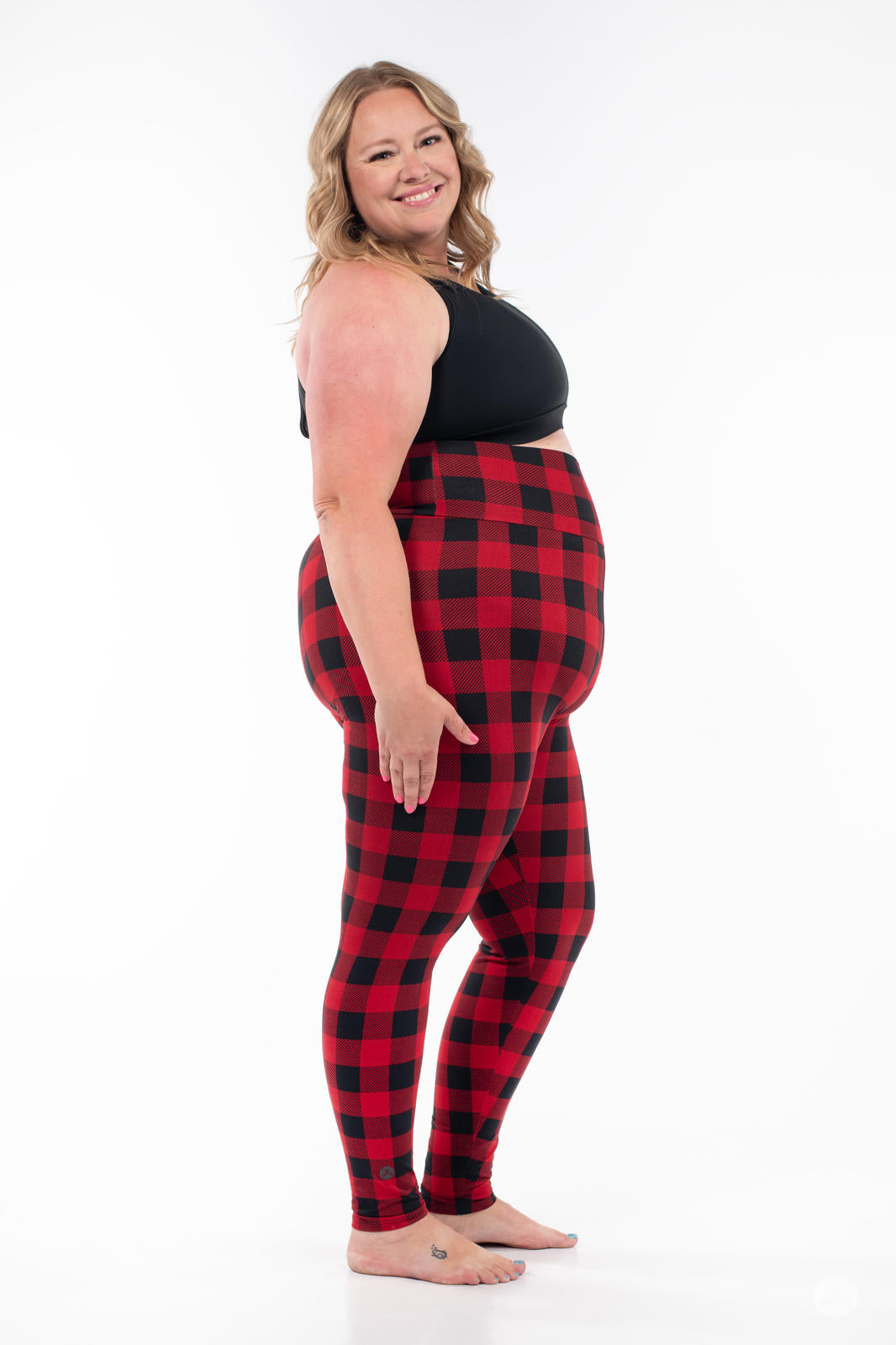 High Waisted Leggings for Women - Ember Seamless Yoga Pants with Pockets, Tummy Control & Stretchy Comfort - Perfect for Workouts, Running, Yoga & Everyday Wear