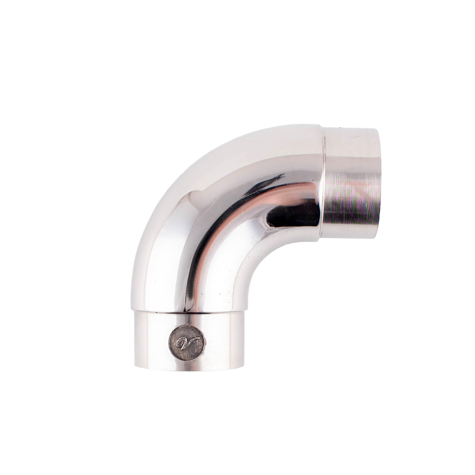 90 Degree Curved Flush Elbow Fitting - Stainless Steel & Metal Options for Plumbing, HVAC, and Industrial Pipe Systems
