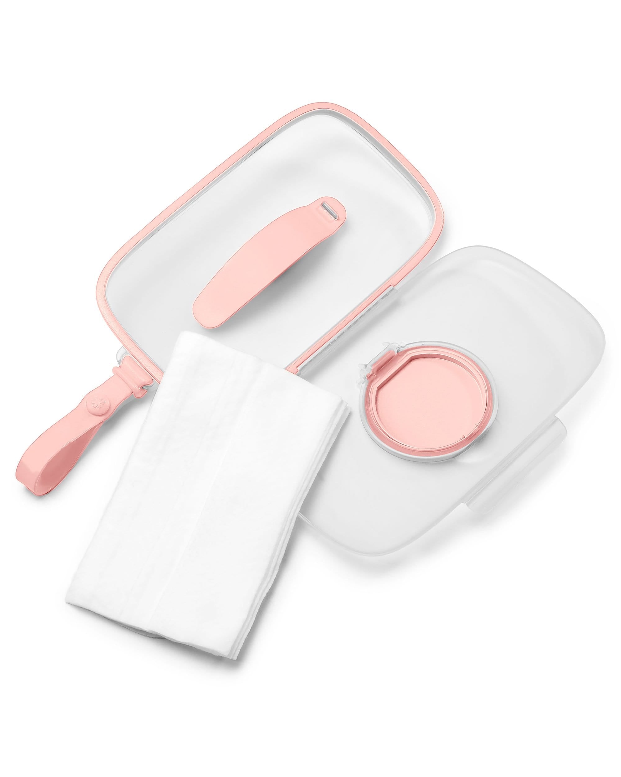 Skip Hop Grab & Go Snug Seal Wipes Case - Portable Baby Wipes Holder for Diaper Bags, Strollers & On-The-Go Parenting - Perfect for Travel, Daycare & Outdoor Adventures