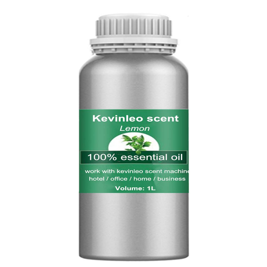 Kevinleo 100% Pure Essential Oil - 1L Bottle for Aromatherapy, Diffusers, SPA, Hotels (Lemon) | Relaxing Scent for Home, Office & Wellness Spaces
