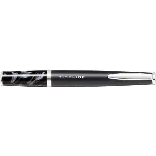 Premium TIMELINE Black Ballpoint Pen - Smooth Writing Pilot Pen for Office, School & Everyday Use - Ideal for Business Professionals, Students & Gift Giving