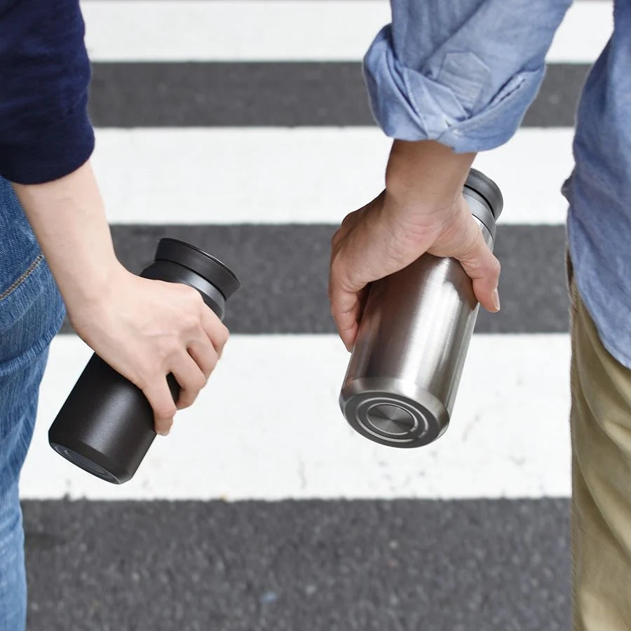 KINTO Insulated Travel Tumbler 350ml - Stainless Steel Vacuum Flask for Hot & Cold Drinks - Perfect for Commuting, Hiking, and Office Use