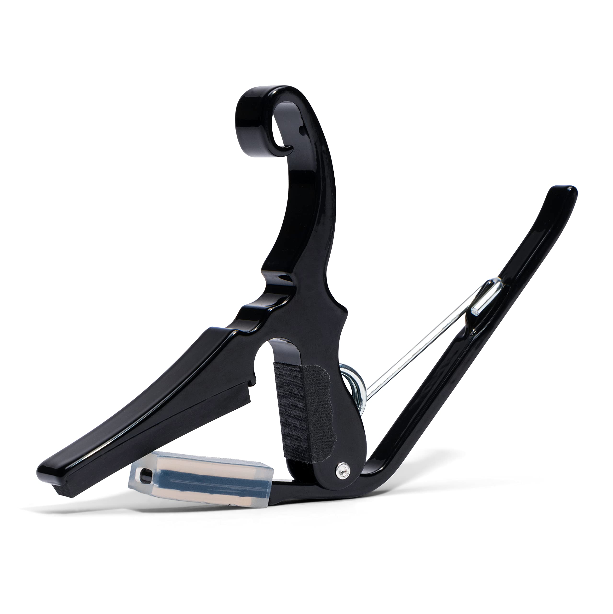 Kyser Drop D Partial Guitar Capo for 5-String Guitars - Black (KGDB) | Perfect for Alternate Tunings, Slide Guitar & Fingerstyle Playing