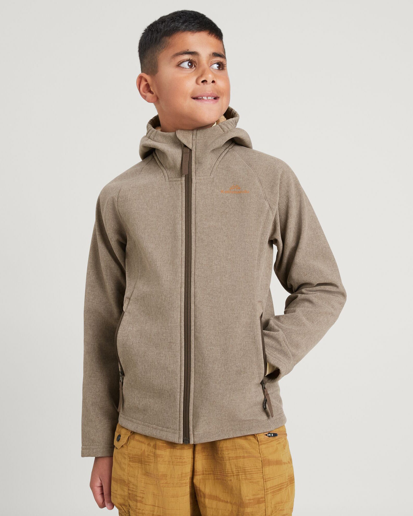 Malazan Boys' Winter Jacket - Waterproof Trail Marle Coat for Outdoor Adventures, Hiking, and School Activities