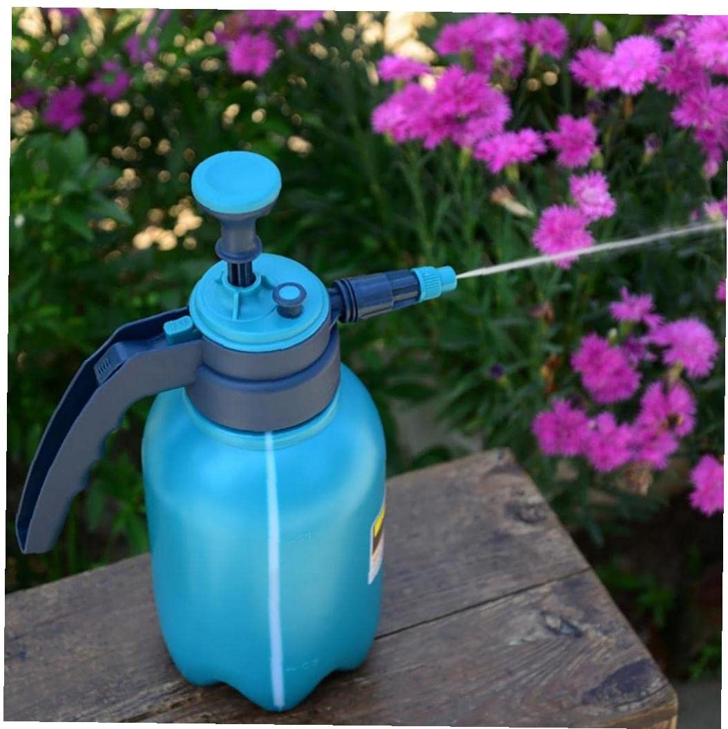 2L Portable Watering Can with Pressurized Sprayer - Garden Spray Bottle for Plants & Flowers | Ideal for Indoor & Outdoor Gardening, Greenhouses, and Lawn Care