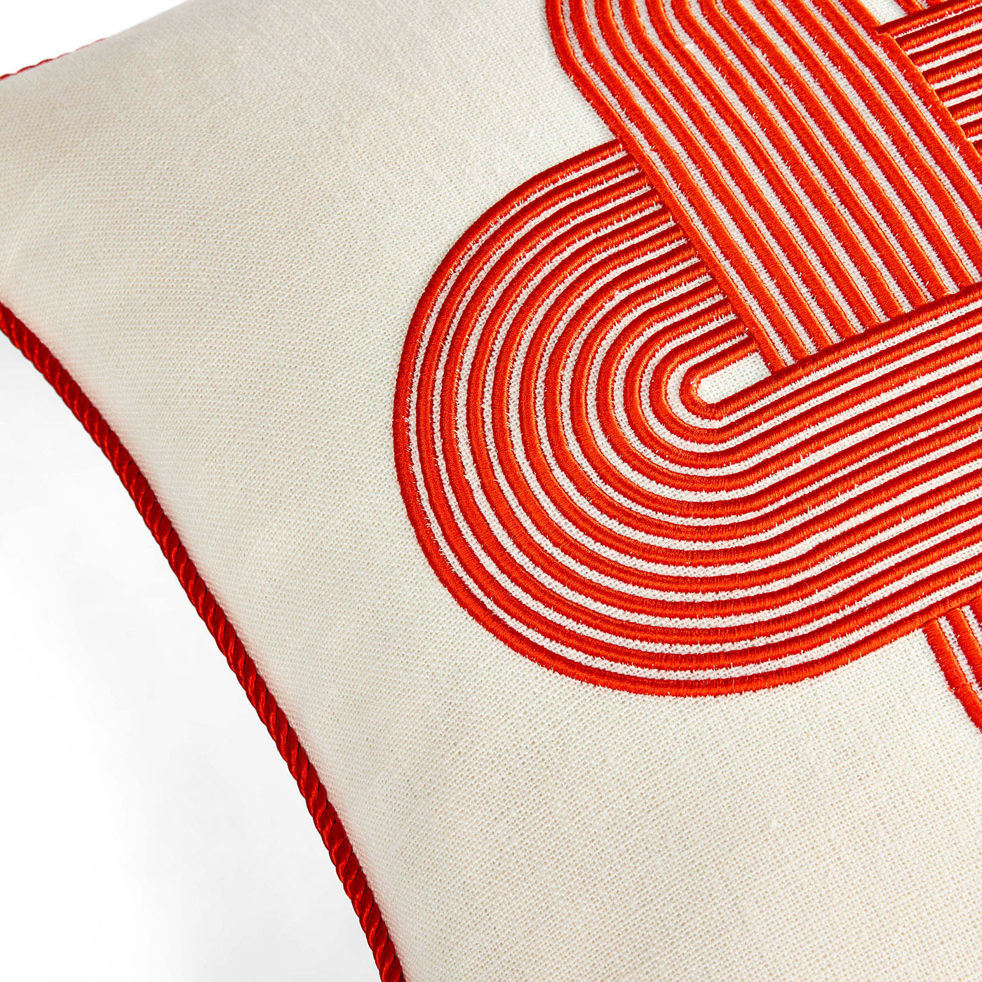 Pompidou Red Plus Pillow - Ultra Soft Decorative Throw Pillow for Sofa, Bed & Couch - Perfect for Living Room, Bedroom & Home Decor