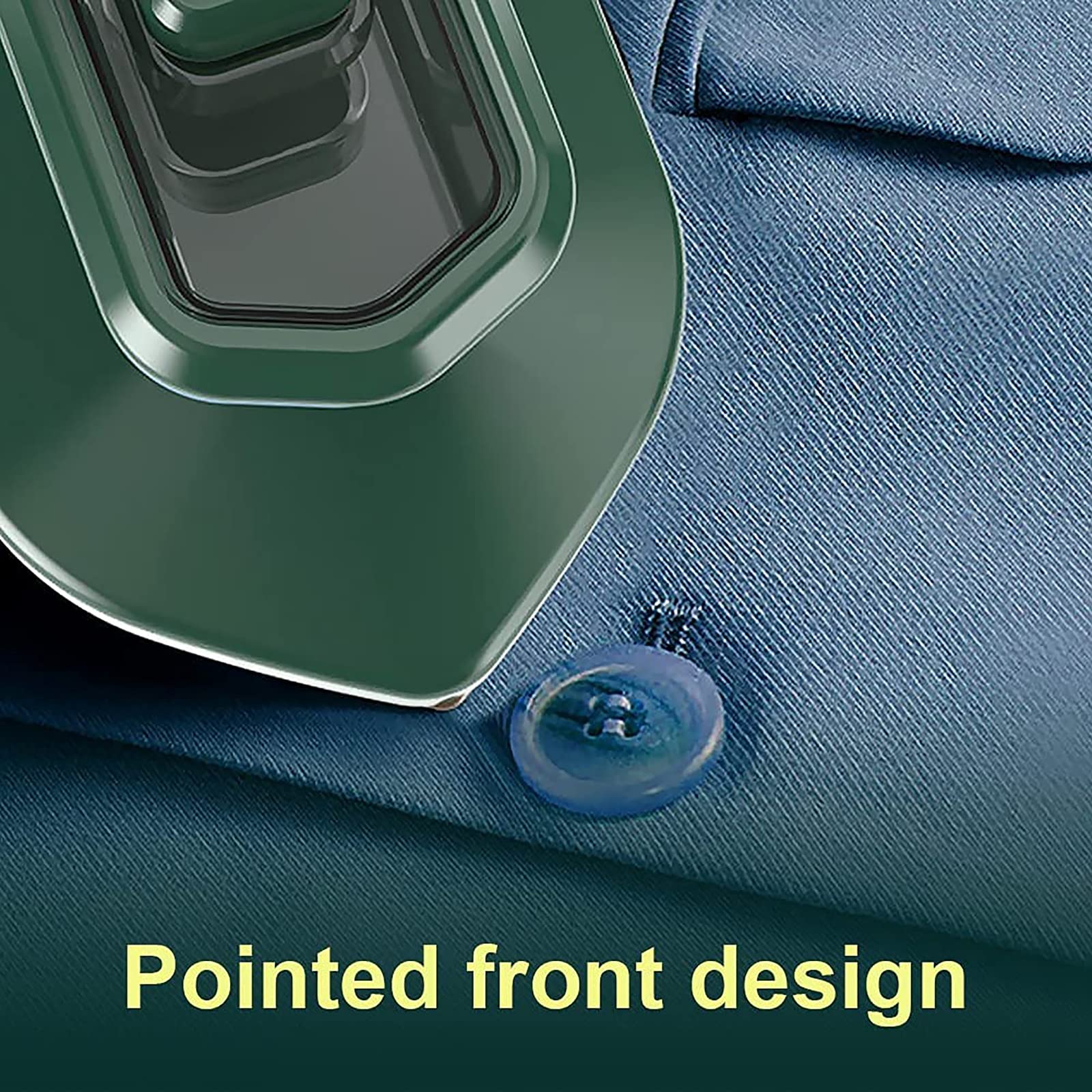 Portable Travel Steamer for Clothes - 25 Second Fast Heating Handheld Garment Steamer - Compact Fabric Steamer for Wrinkle-Free Outfits at Home, Hotel & Business Trips