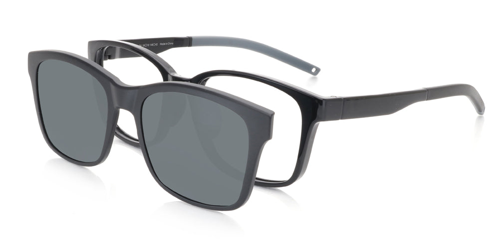 JINS Switch Polarized Sunglasses Model 263 94 - UV Protection & Anti-Glare for Driving, Outdoor Sports & Travel