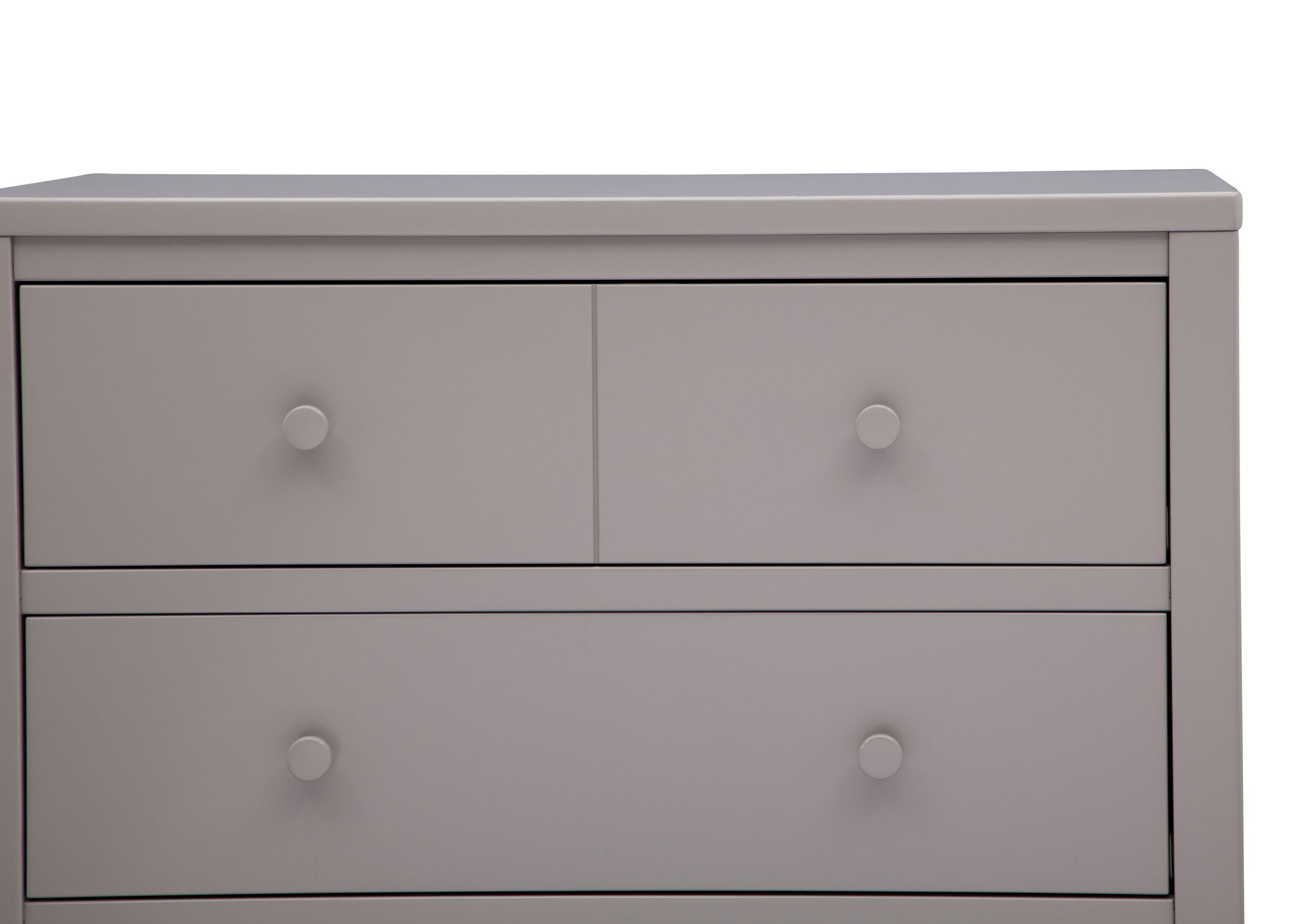3 Drawer Dresser with Interlocking Drawers - Sturdy Wooden Bedroom Storage Organizer for Clothes, Accessories & Home Decor - Perfect for Small Spaces, Dorm Rooms & Apartment Living