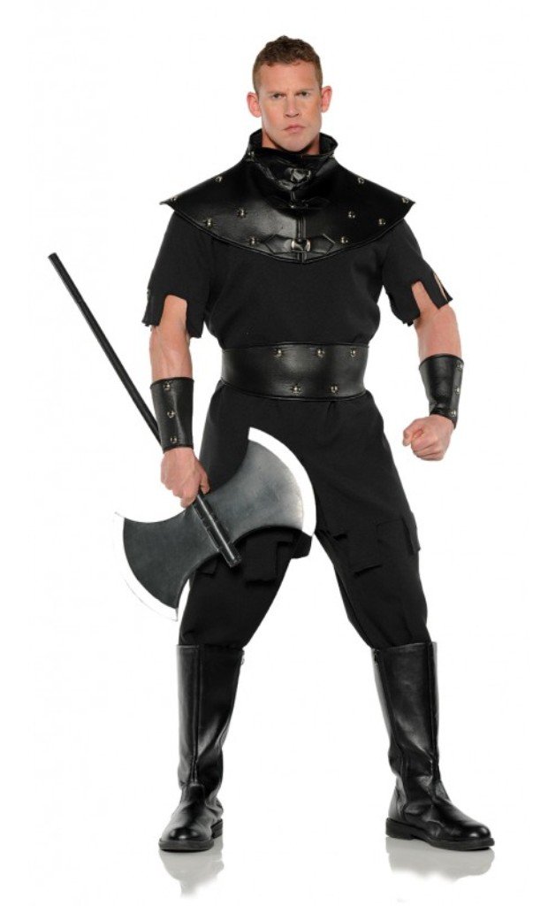 Medieval Executioner Costume for Men - Halloween Cosplay Outfit in Standard & Plus Sizes | Perfect for Halloween Parties, Renaissance Fairs & Themed Events