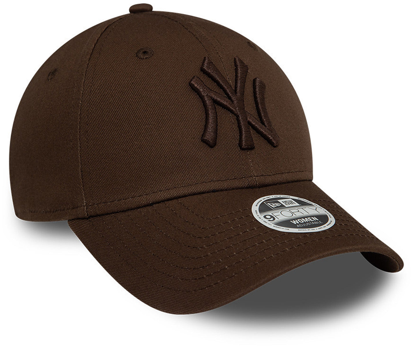 New York Yankees New Era 9Forty Essential Walnut Baseball Cap for Women - Stylish Adjustable Hat for Baseball Fans, Outdoor Sports & Casual Wear