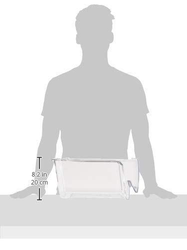 GE WR32X10697 Genuine OEM Clear Crisper Drawer Replacement for GE Refrigerators - Fresh Produce Storage Bin for Fruits & Vegetables