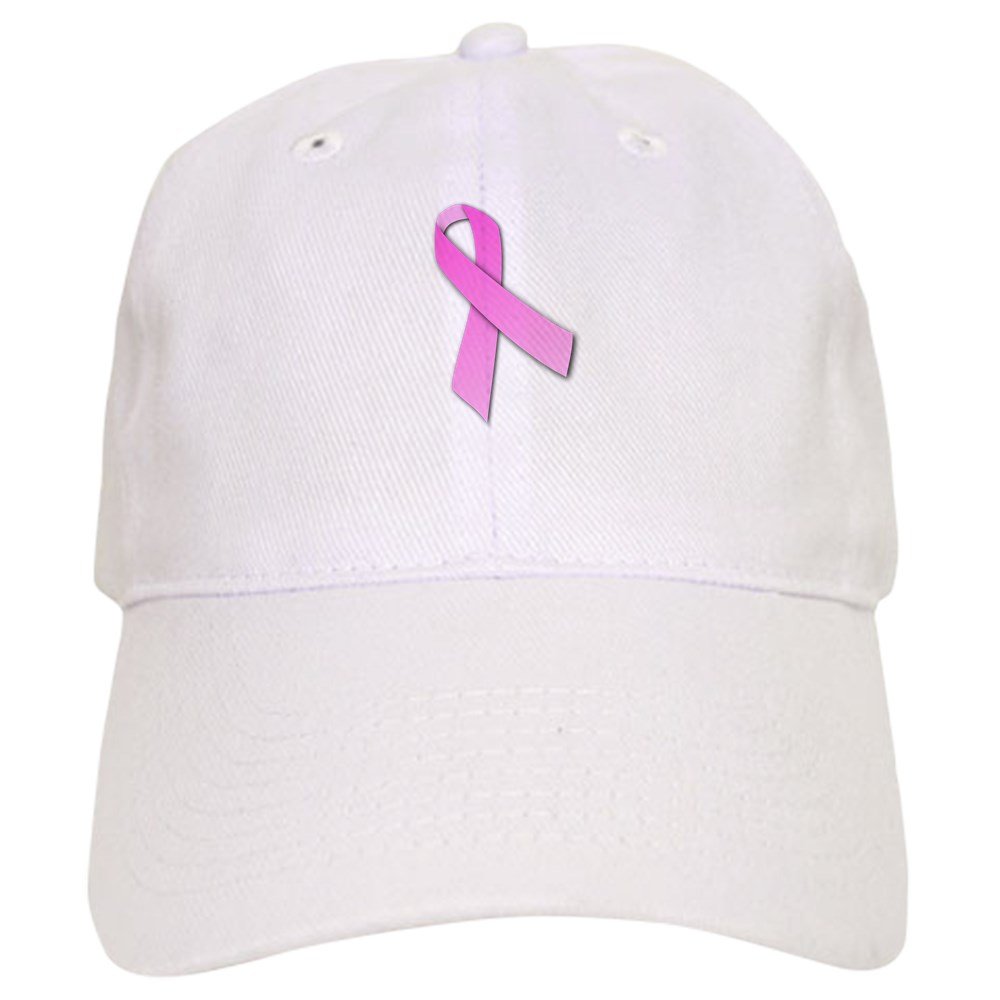 Pink Ribbon Adjustable Baseball Cap for Women - Soft Cotton Breast Cancer Awareness Hat - Perfect for Fundraising, Walks & Everyday Wear