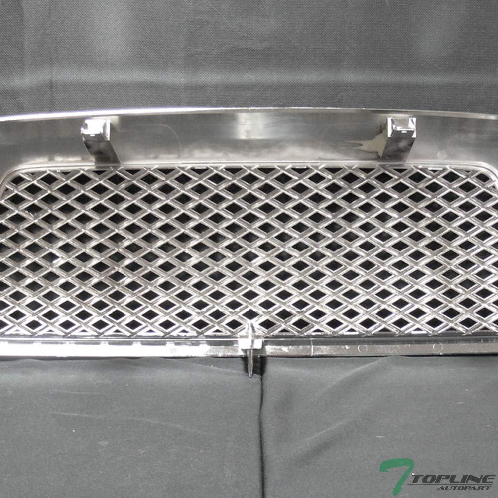ABS Chrome Dragon Mesh Grill Guard for 05-11 Toyota Tacoma - Off-Road Protection