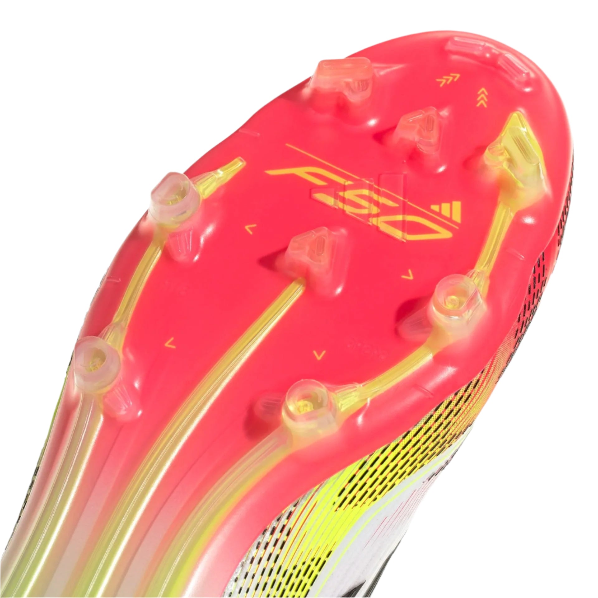 adidas F50 Elite FG Soccer Cleats for Men - White/Black/Solar Yellow - Lightweight Football Shoes for Firm Ground - Perfect for Matches & Training Sessions