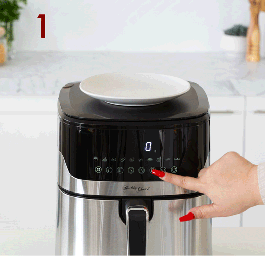 7L Digital Air Fryer with Built-In Scale, 200°C Temperature Control, 9 Preset Cooking Programs - Perfect for Healthy Frying, Baking, Roasting & Reheating Family Meals