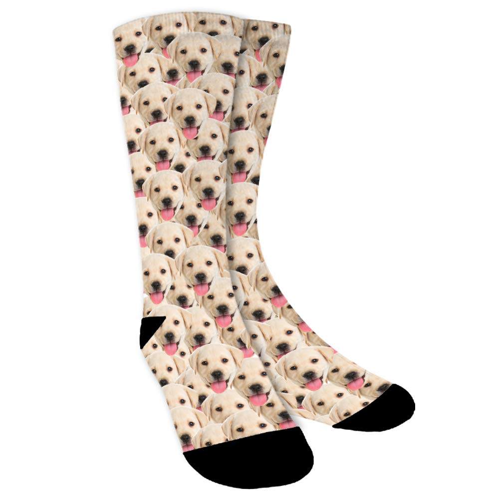 Custom Photo Socks - Personalized Face Socks for Men & Women | Upload Family Pictures | Unique Gift for Birthdays, Christmas & Couples - Fun Novelty Socks for Parties, Holidays & Special Occasions