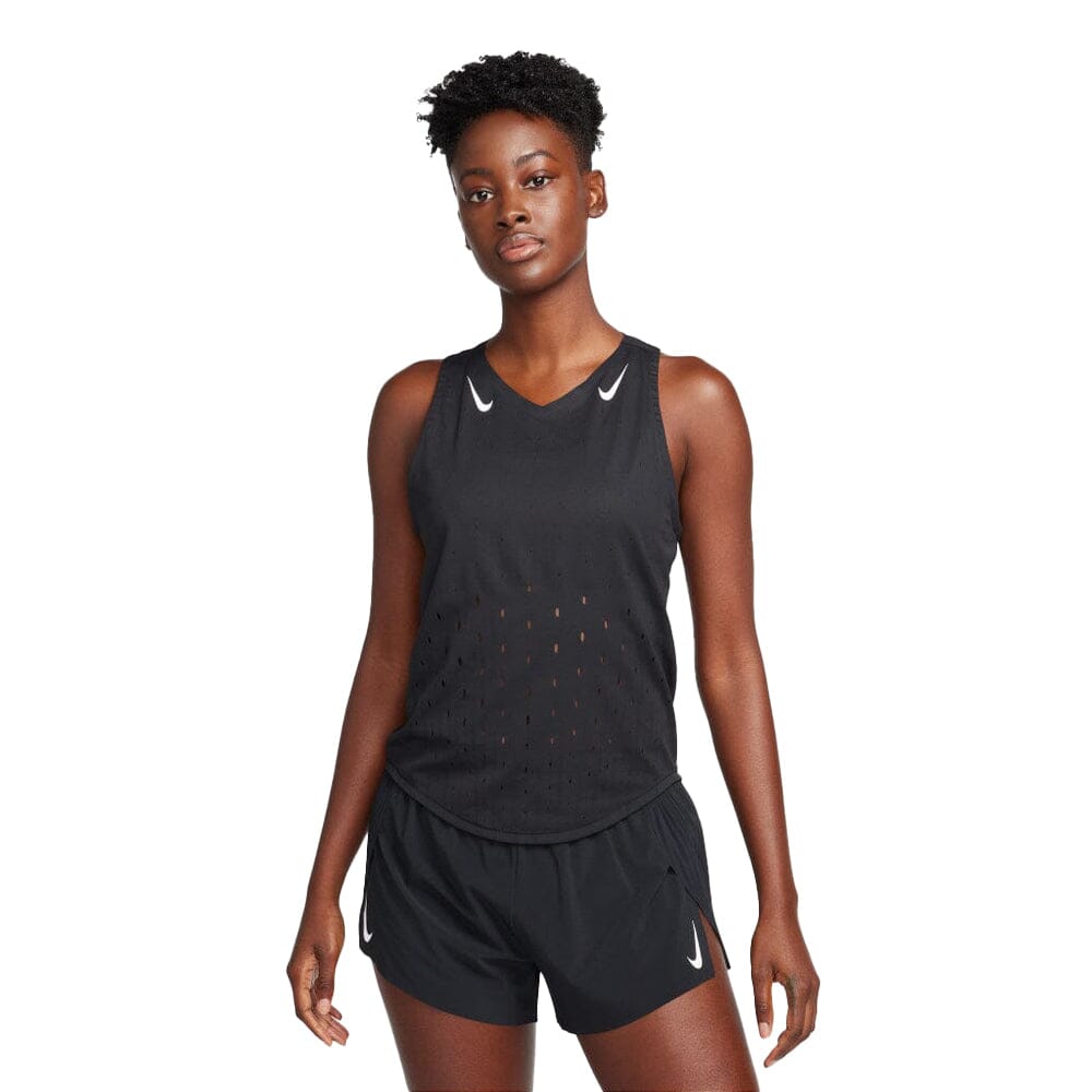 Nike Women's AeroSwift Dri-FIT ADV Running Singlet Top - Lightweight Moisture-Wicking Workout Shirt for Running, Gym & Training - Perfect for Marathon, Cardio & High-Intensity Exercises