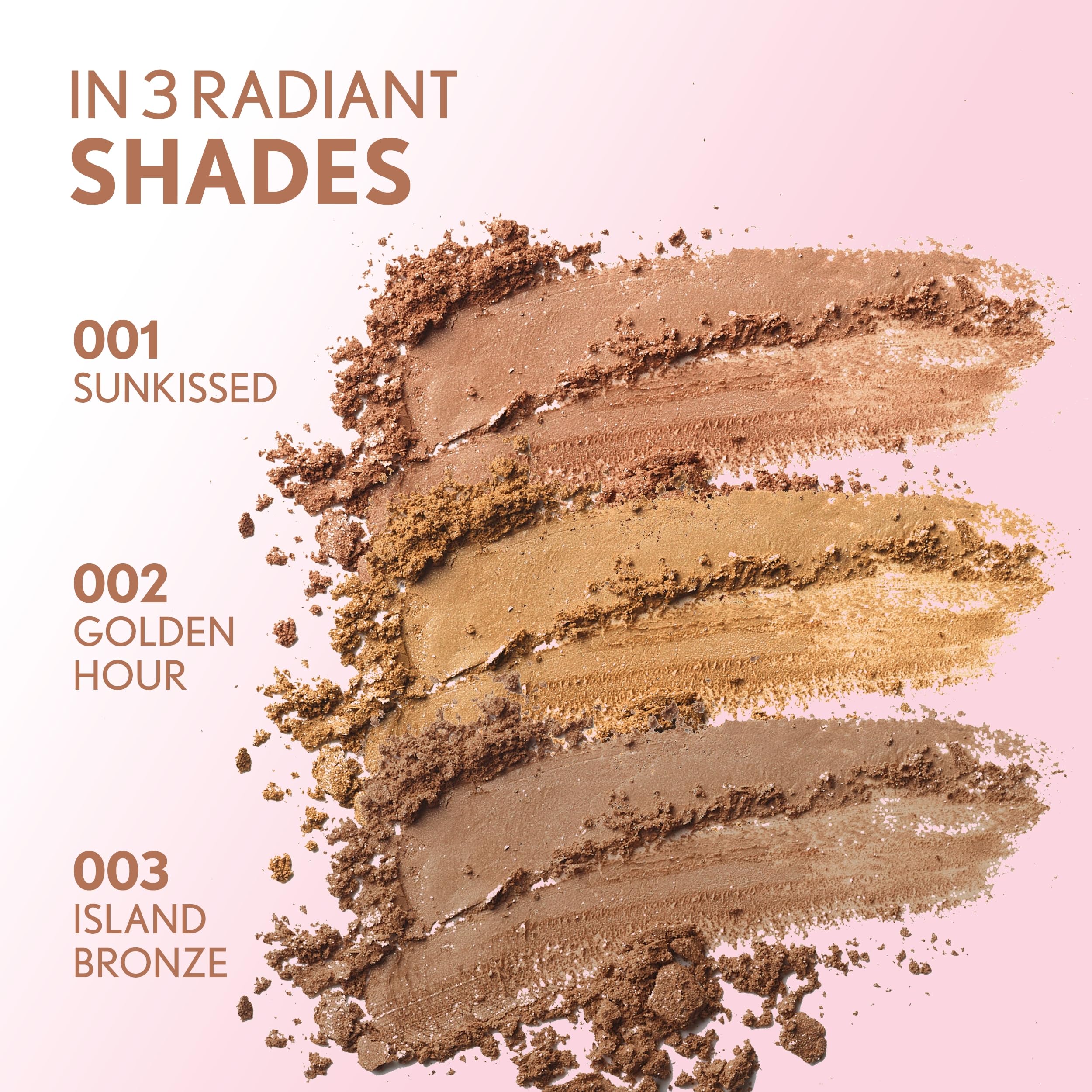 Covergirl Clean Fresh Radiant Loose Powder Bronzer 002 Golden Hour - Vegan, Lightweight, Sunkissed Glow for Seamless Blending & Radiant Finish (0.28oz) - Perfect for Natural Makeup & Sun-Kissed Contouring