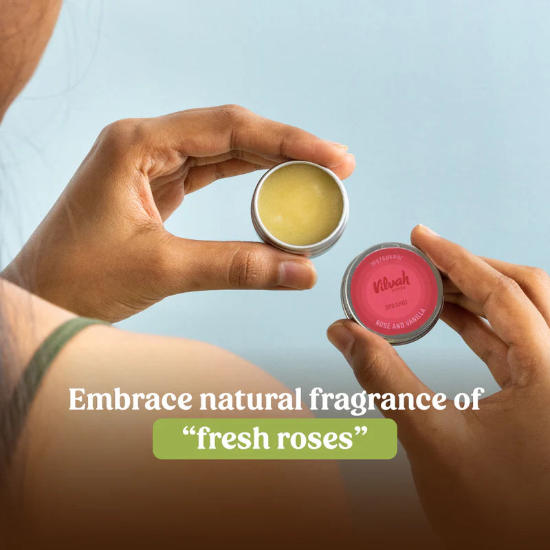 Deo Shot Rose and Vanilla Perfume Body Spray - Long Lasting Fragrance for Women, Floral Scent with Sweet Vanilla Notes | Perfect for Daily Wear, Date Nights & Special Occasions
