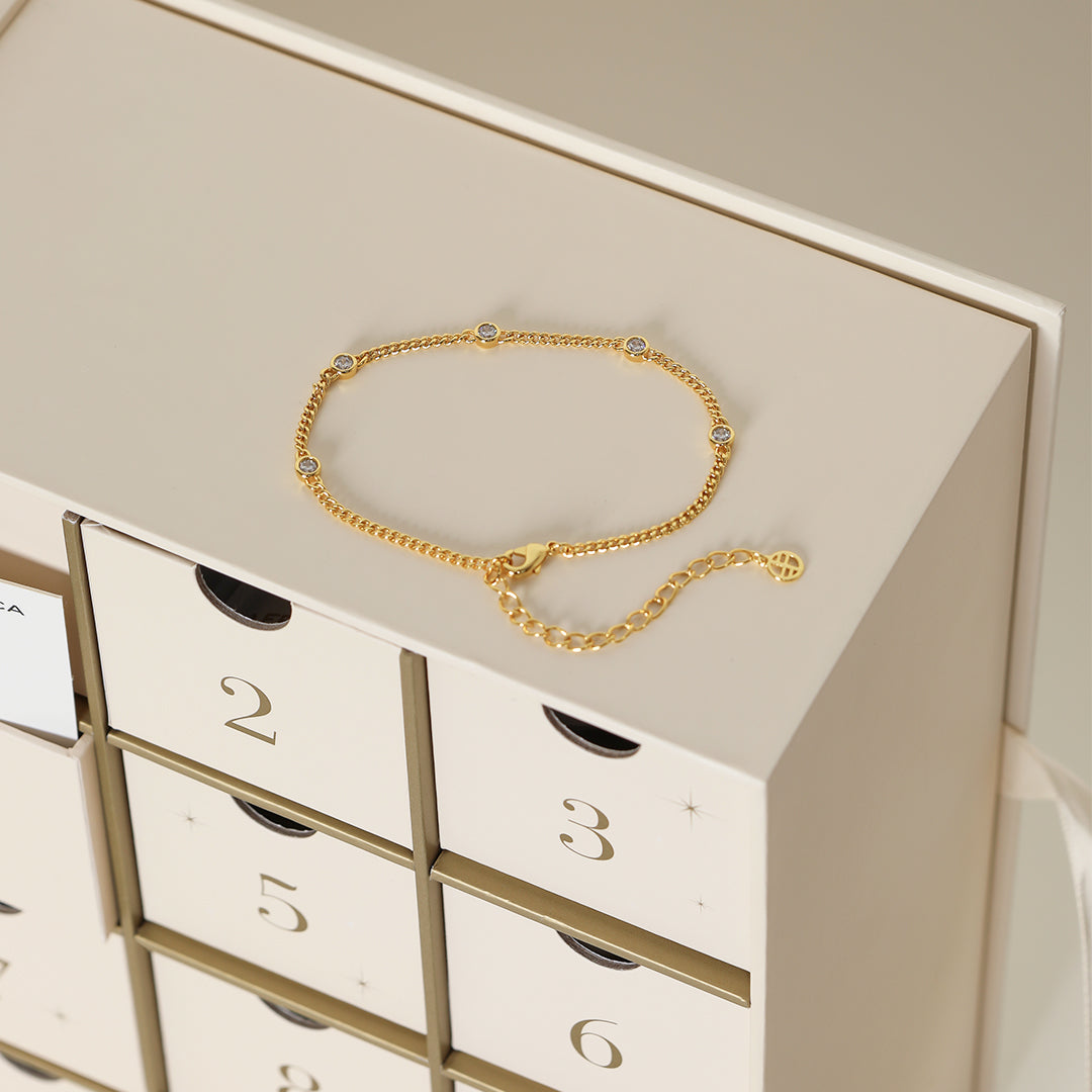 24-Day Jewelry Advent Calendar for Women - Christmas Countdown Gift with Necklace, Earrings & Bracelets - Perfect for Holiday Gifting & Surprise Present