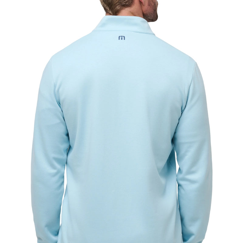 Bauer Travis Mathew Men's Performance Quarter Zip Pullover - Lightweight Golf & Casual Wear for Outdoor Activities
